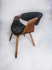 Krzesło do jadalni tapicerowane/drewno Mebel Partner velur