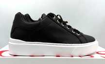 ‼️Nowe oryginalne sneakersy trampki GUESS Ivee czarne 38 AZ 266 skóra