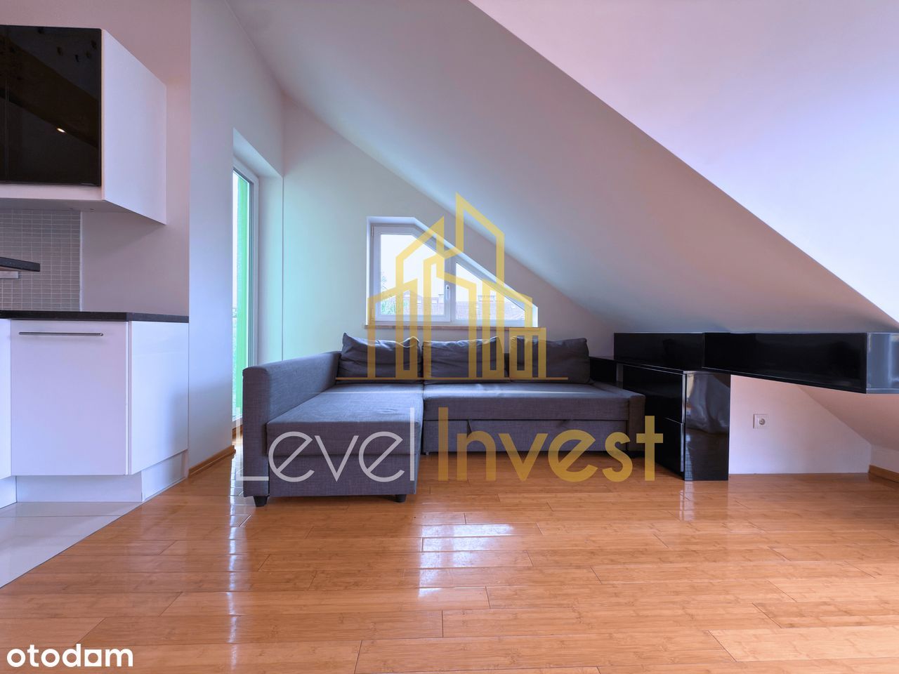 Dwupoziomowy apartament z garderobą i widokiem – Gdańsk