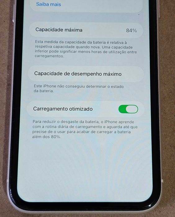 Iphone 11 128Gb 84% Bateria.  Excelente estado