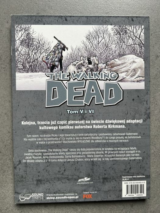Żywe Trupy/The walking dead - Audiobook  (Tom V i VI)