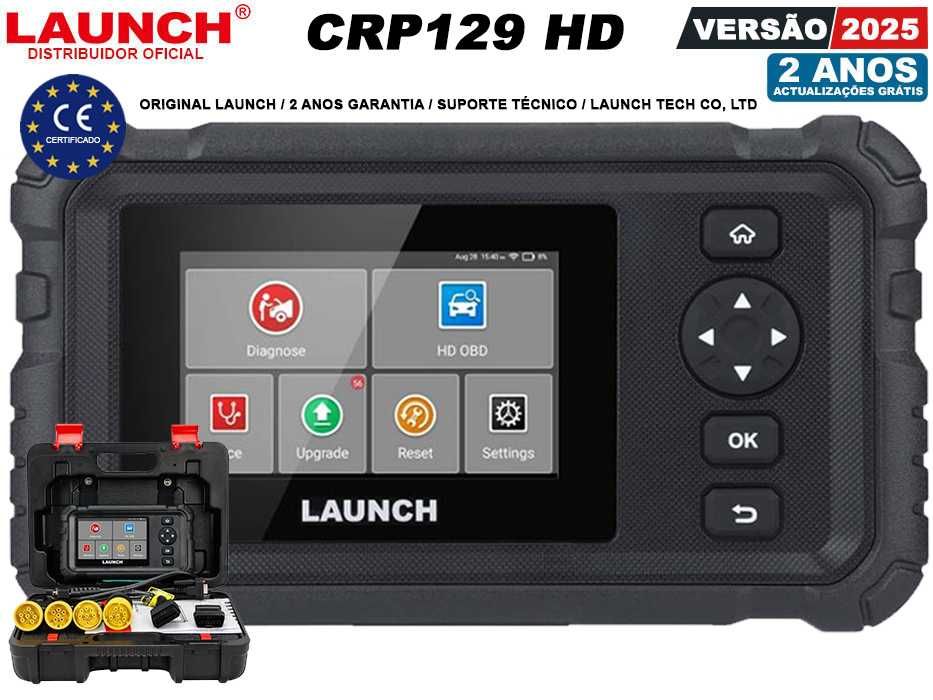 Launch CRP129 HD Elite Máquina Diagnostico Pesados (NOVO)