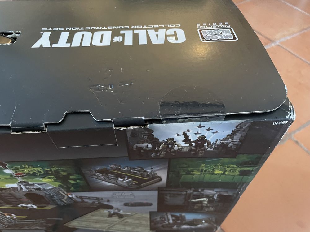Mega blocks Call of Duty Hovercraft, novo em caixa selada