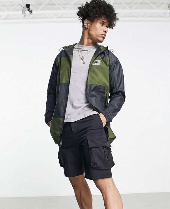 Чоловіча оригінальна куртка вітровка Nike Utility Colour Block