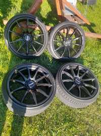 Alufelgi 19 TOMASON 5x112 z oponami 225/35/19 Audi, VW, Seat, Skoda