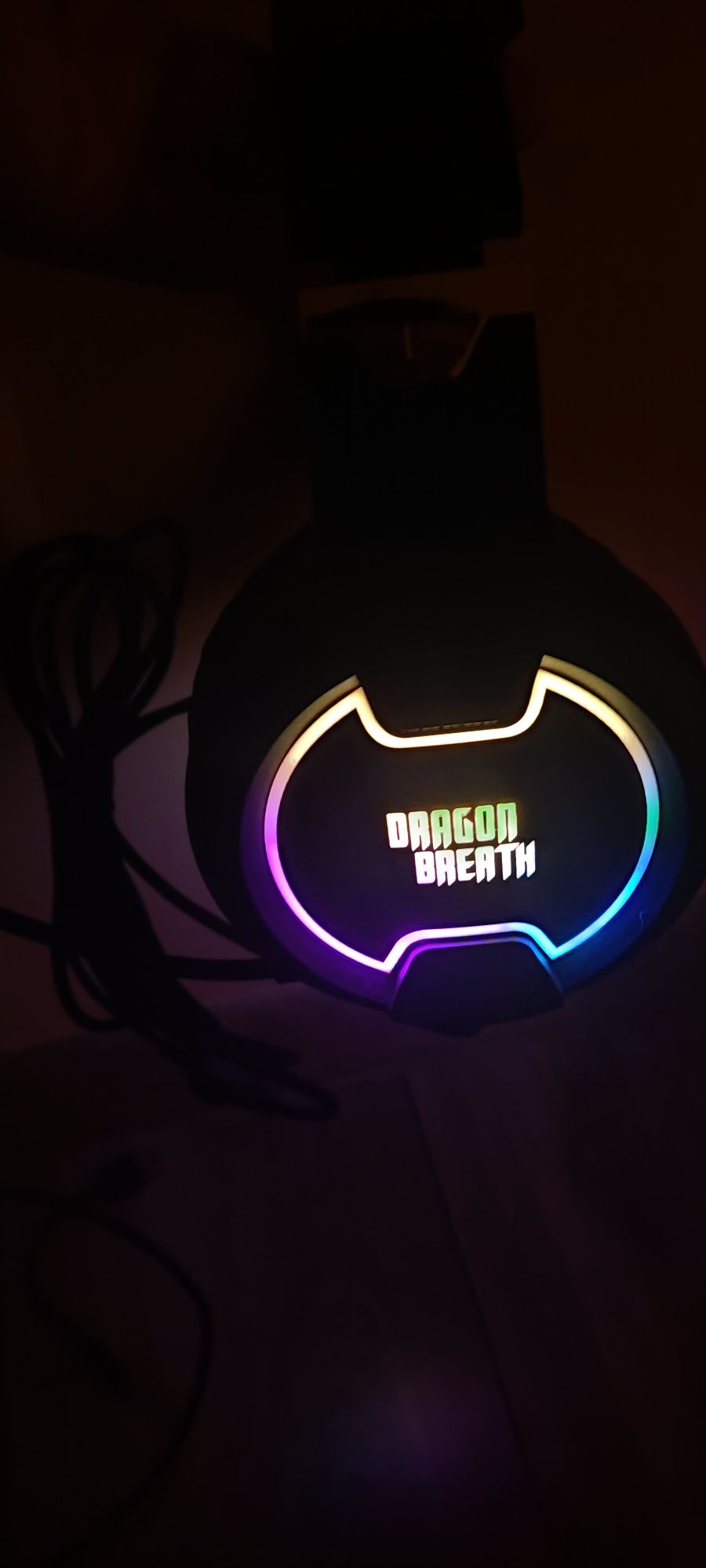 Słuchawki dla gracza RGB Dragon Breath PC