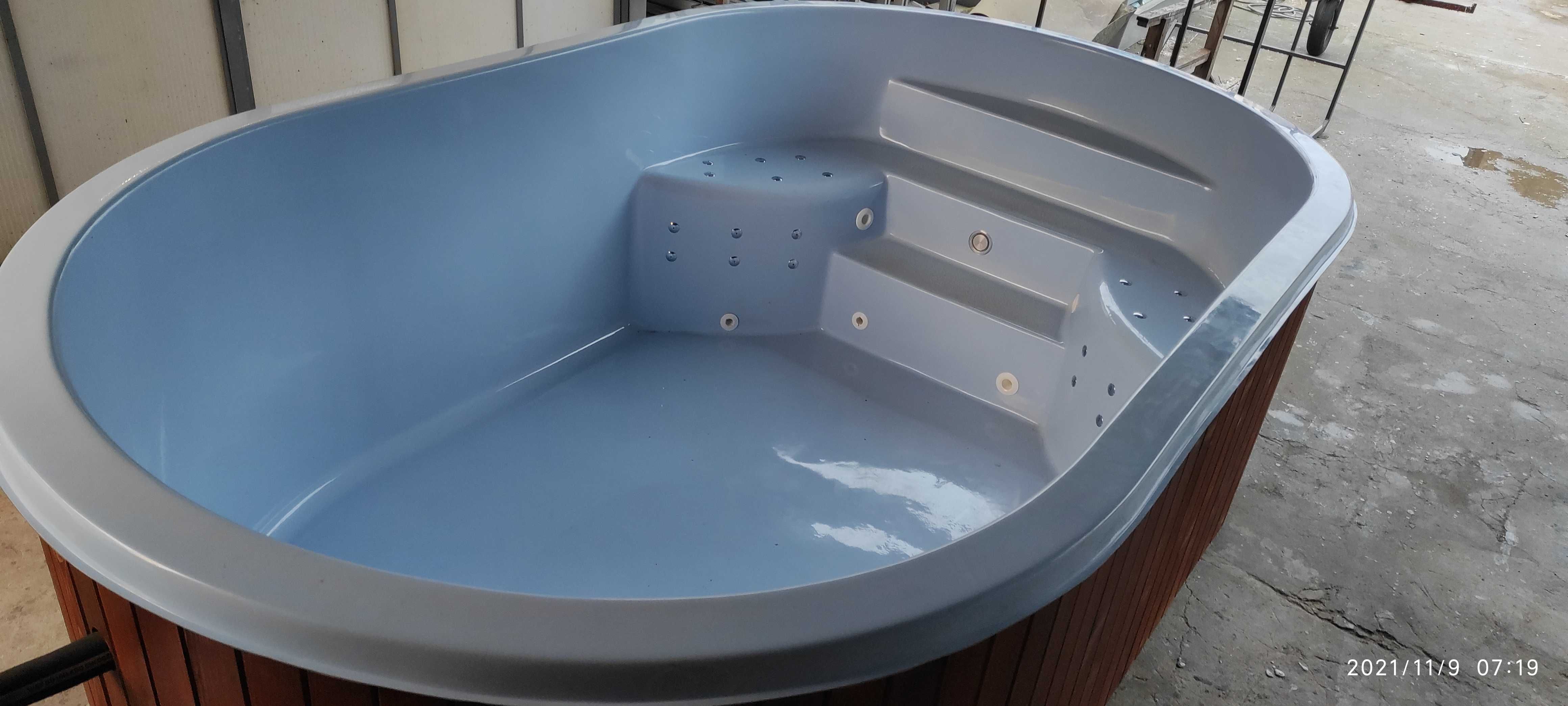 Basen Ogrodowy Jacuzzi Ogrodowe Bania Wanna Oczko Wodne Niecka Balia