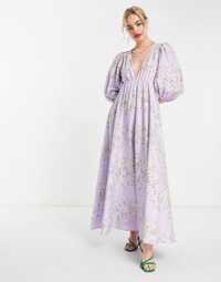 Розкішна лавандова сукня від Asos у розмірі 12