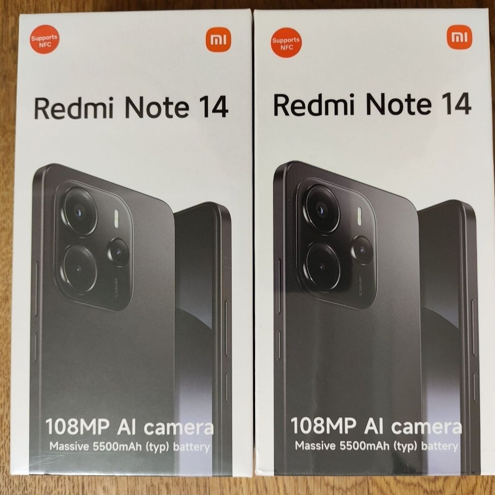 Xiaomi Redmi Note 14 6GB/128GB NFC Чорний