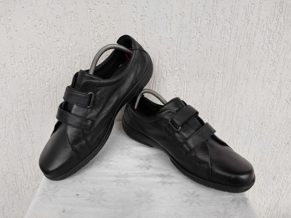 Кожанние туфли Hotter ortholite stability+ р.42