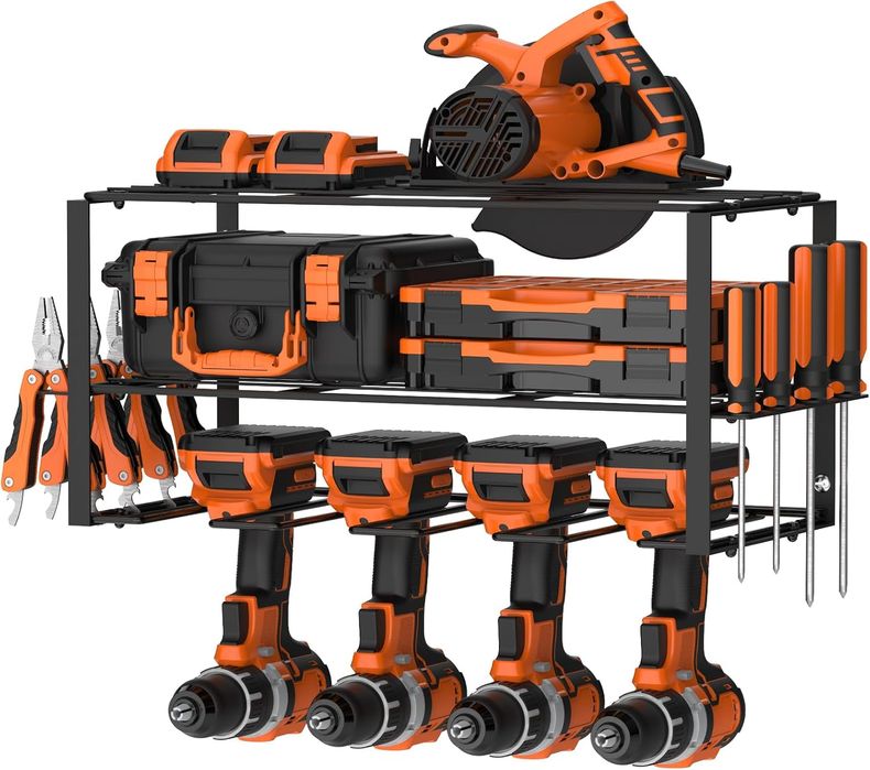 Organizer ścienny na elektronarzędzia Shinoske wiertarki śrubokręty