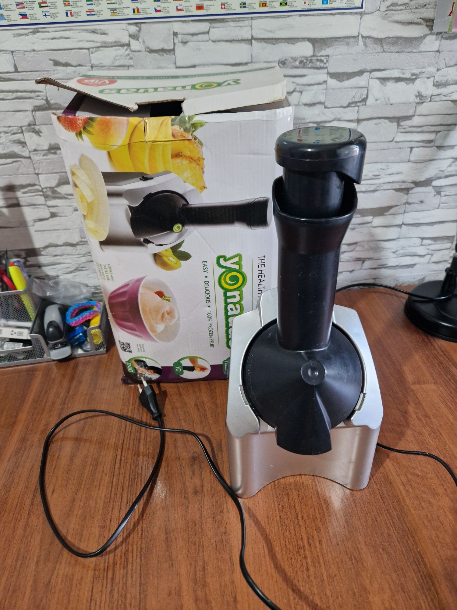 Аппарат для приготовления домашнего мороженного Yonanas Healthy Desser