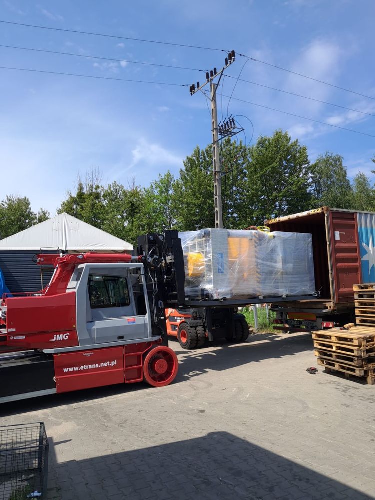 Wynajem wózka widłowego 25Ton JMG MC250.09FT / ŻURAW ELEKTRYCZNY 25Ton