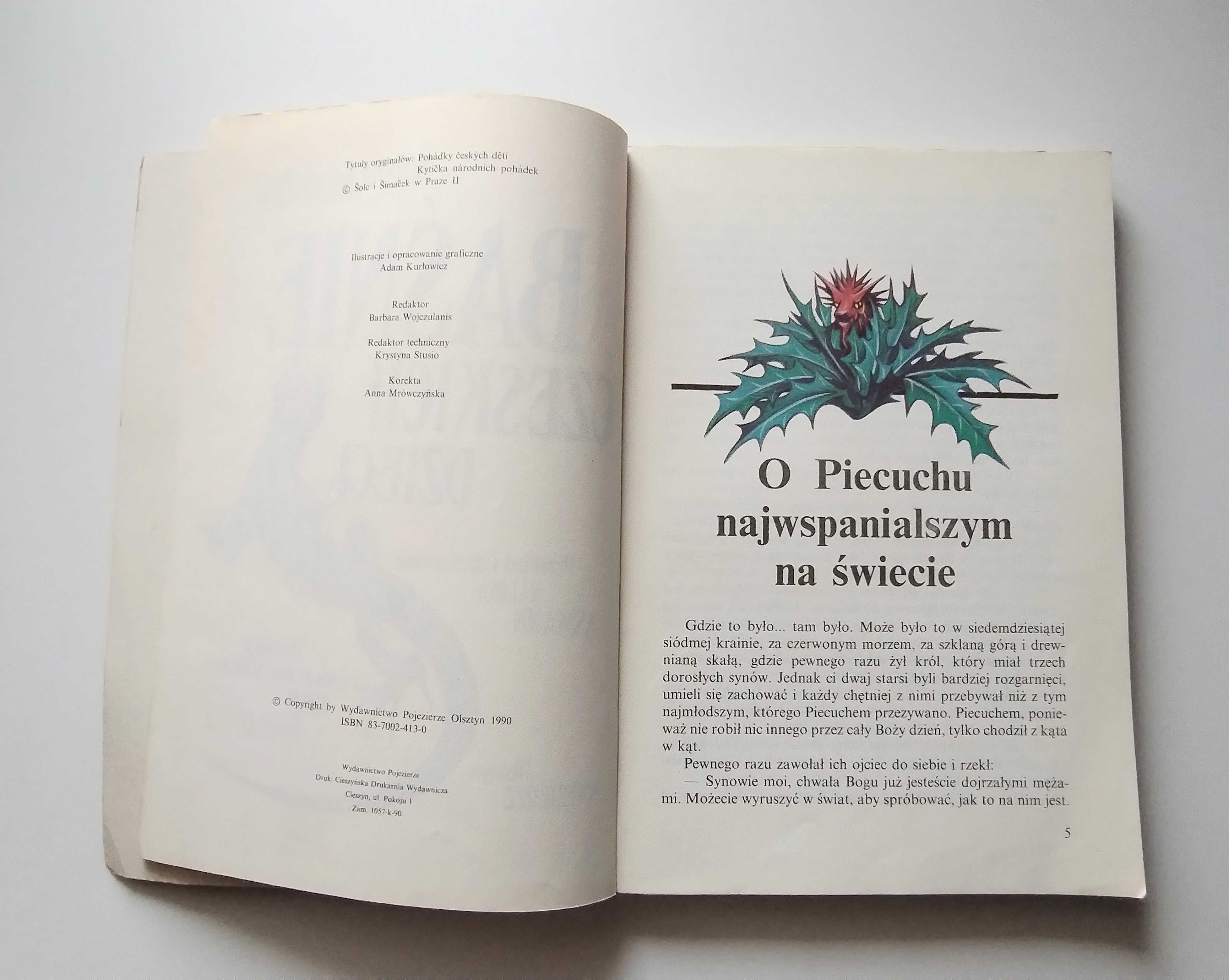 Książka Baśnie czeskich dzieci Božena Němcová