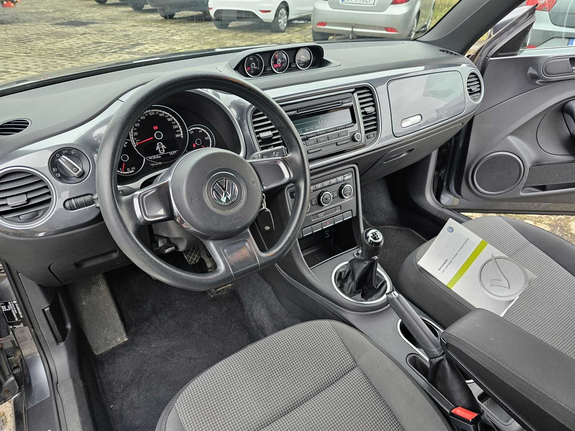 VW THE BEETLE 2012 rok 1,6 TDI 105 kM 2xKLIMATRONIC 198200 km zarejest