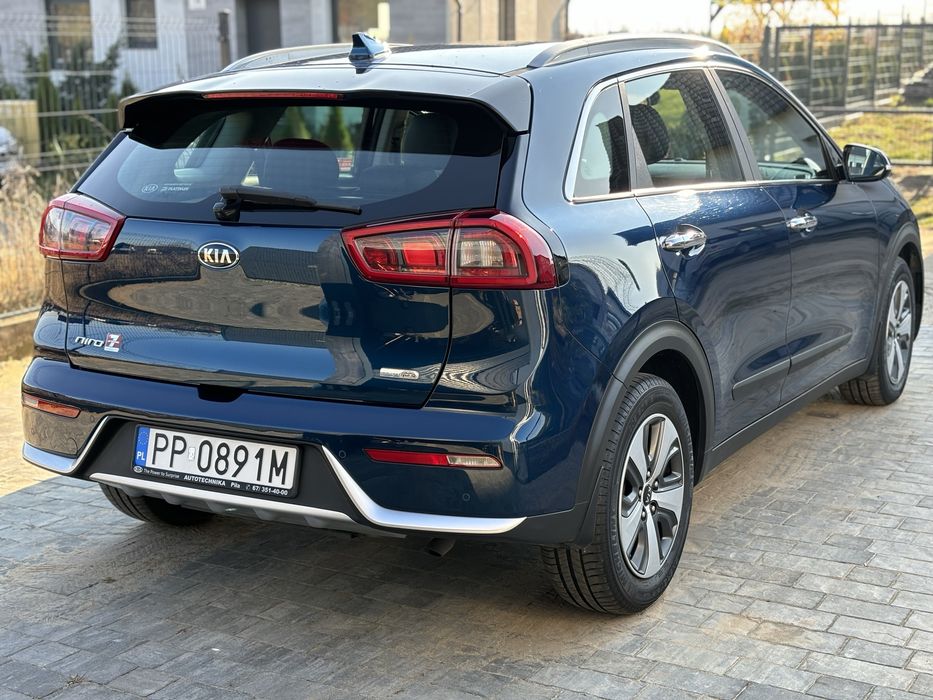 Kia Niro Hybrid 1.6 GDi 141 KM · 2019 · 83 000 km · ASO · Bezwypadkowa