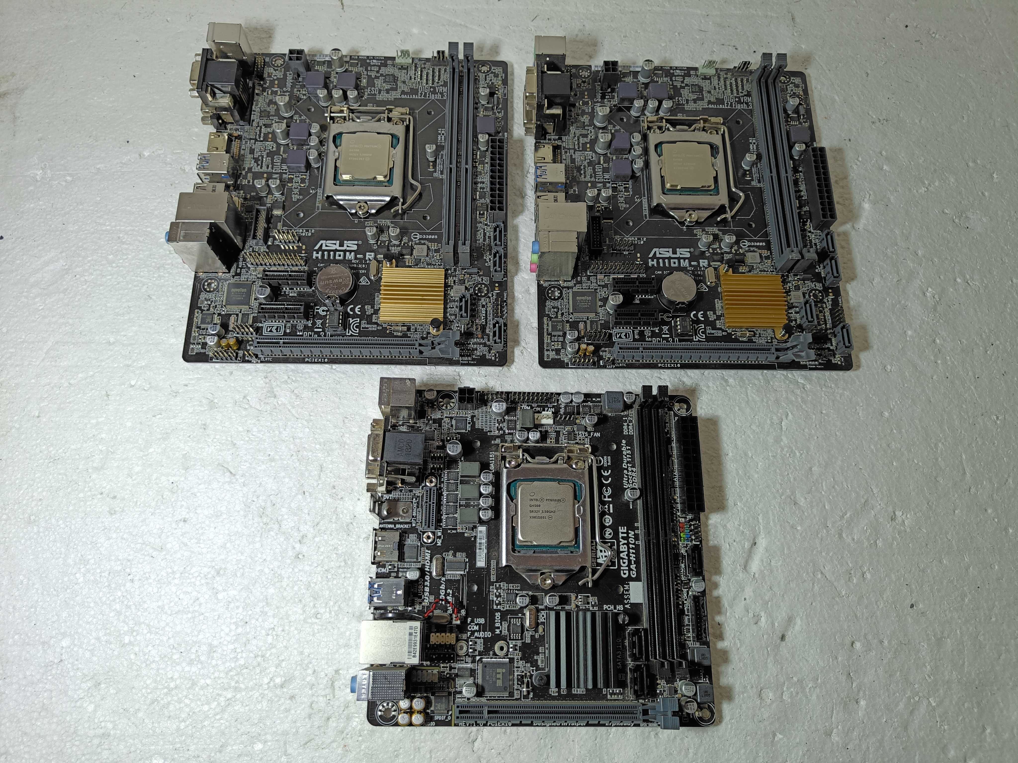 КОМПЛЕКТ Материнка ASUS H110M-R + процесор G4560 LGA1151 - В НАЯВНОСТІ