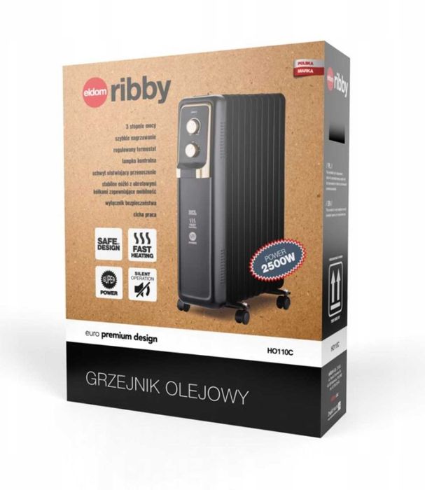 Grzejnik olejowy 2000W ELDOM HO110C farelka elektryczna