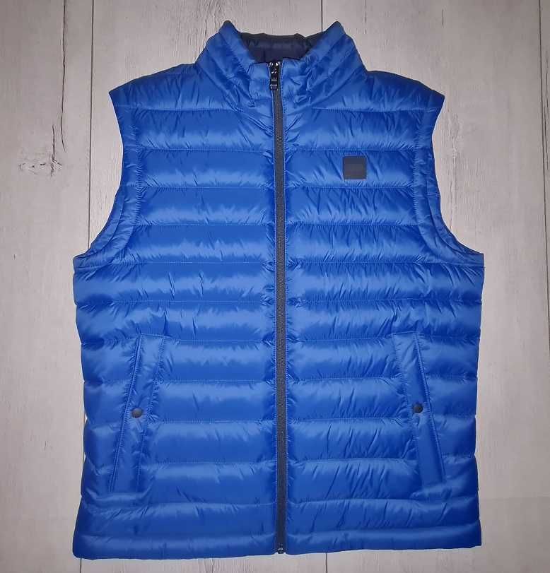 NOWA Bezrękawnik/Kamizelka męska HUGO BOSS (rozmiar M/L) NIEBIESKA