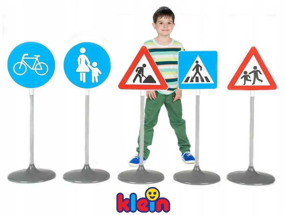Іграшковий Набір дорожніх пішохідних знаків Klein 2993