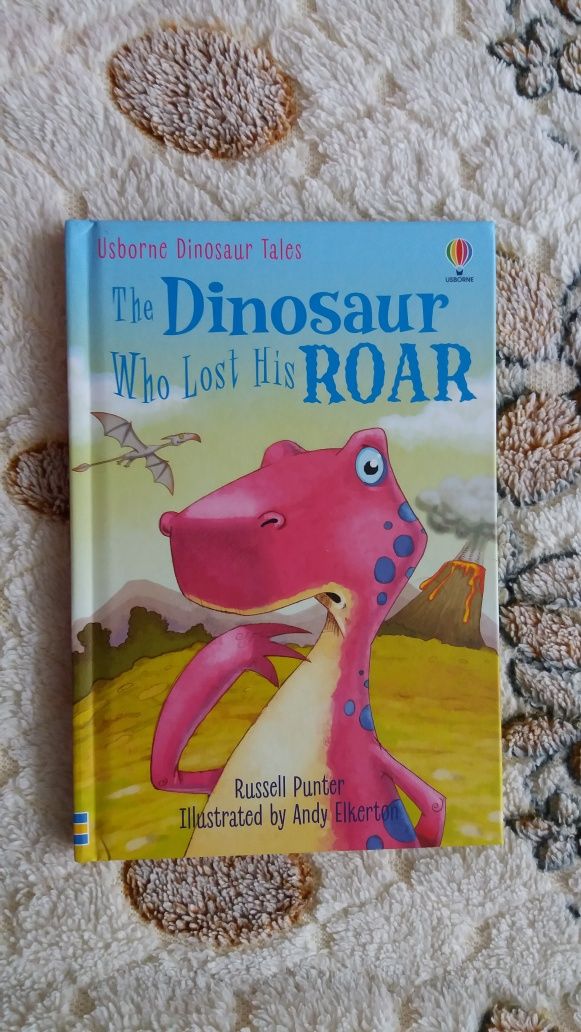 Kaiążka The Dinosaur who lost his roar