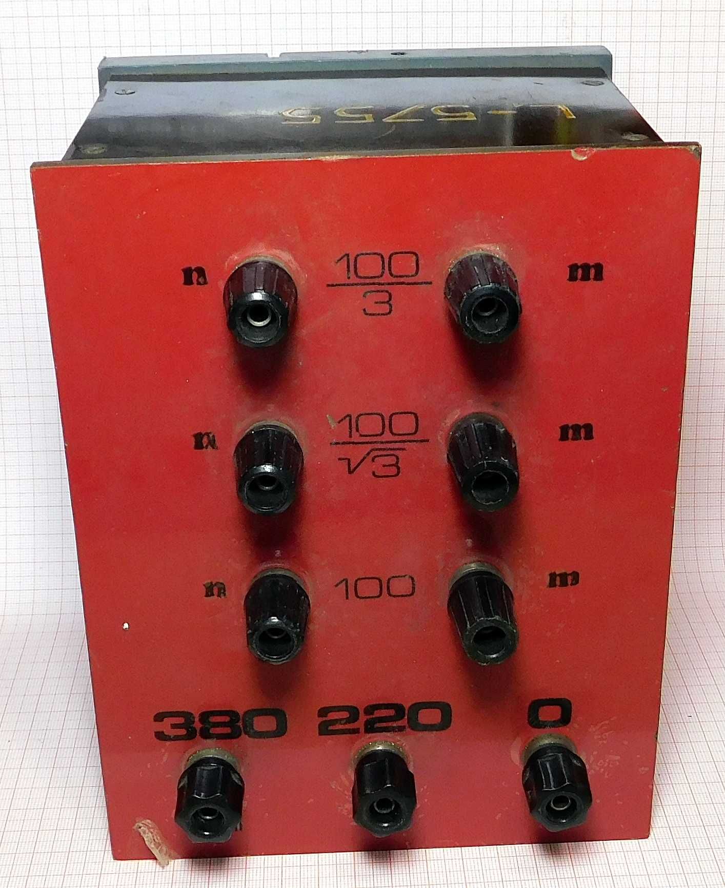Transformator przekładnik napięciowy 380V 220V laboratoryjny [R1p]