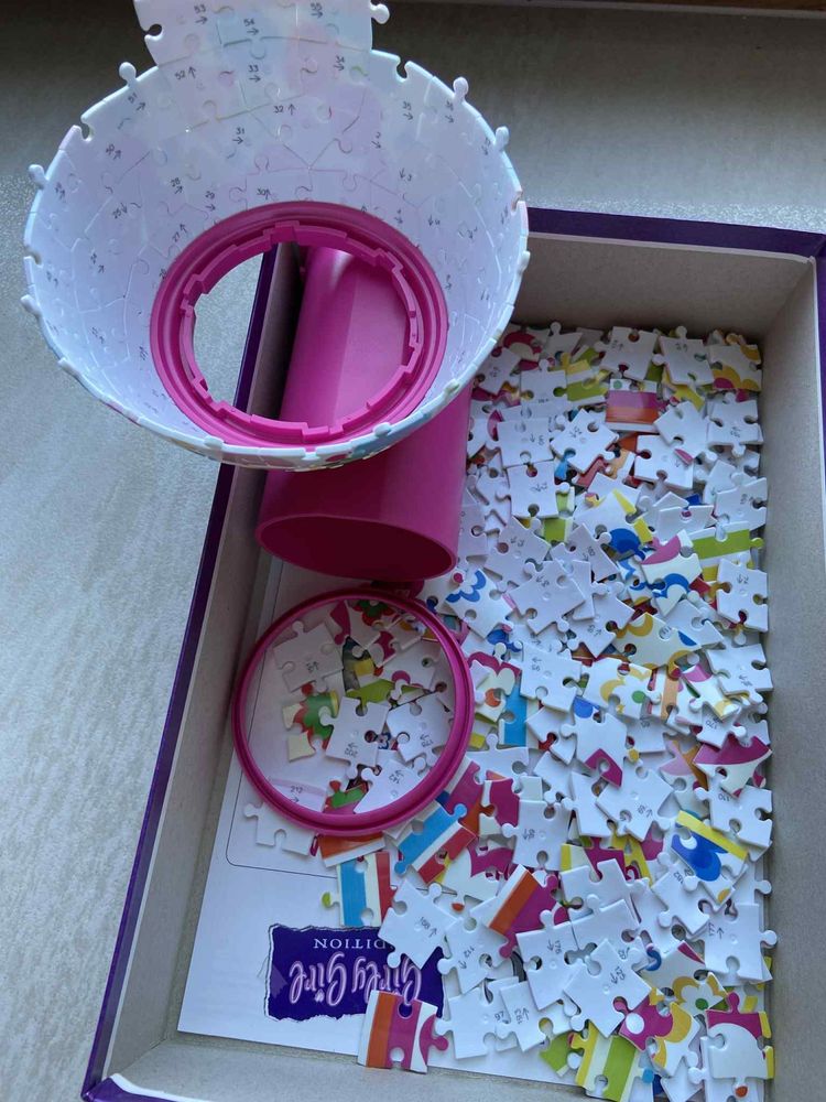 Ravensburger - Puzzle 3D Wazon w kwiaty 216 elementów