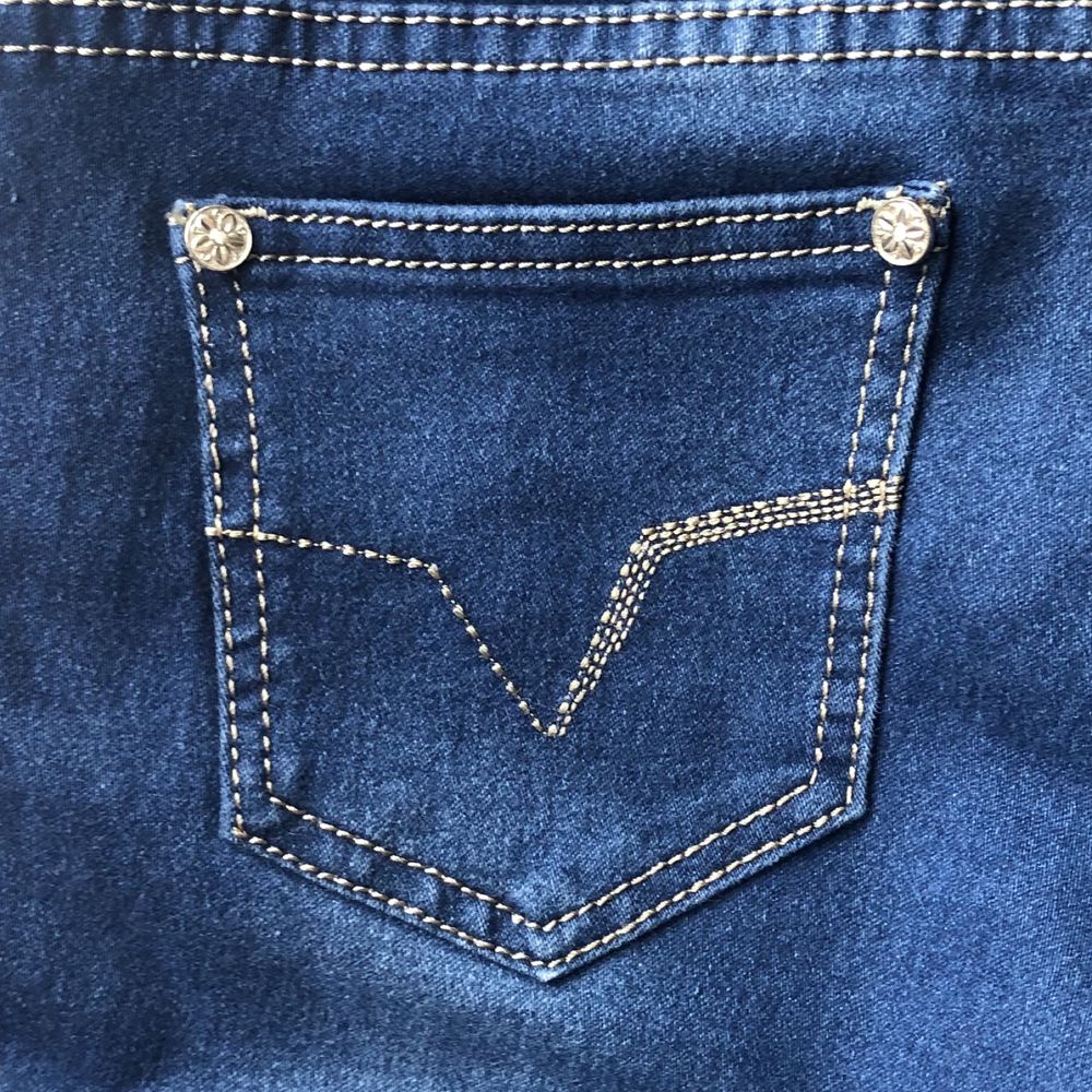 Spodnie damskie jeans OsiKa, elastyczne, rozm. 36