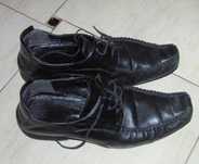 Buty eleganckie skóra rozm 40 wkł. 26cm