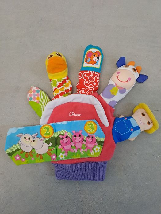 Chicco Luva com fantoches Animais da Quinta