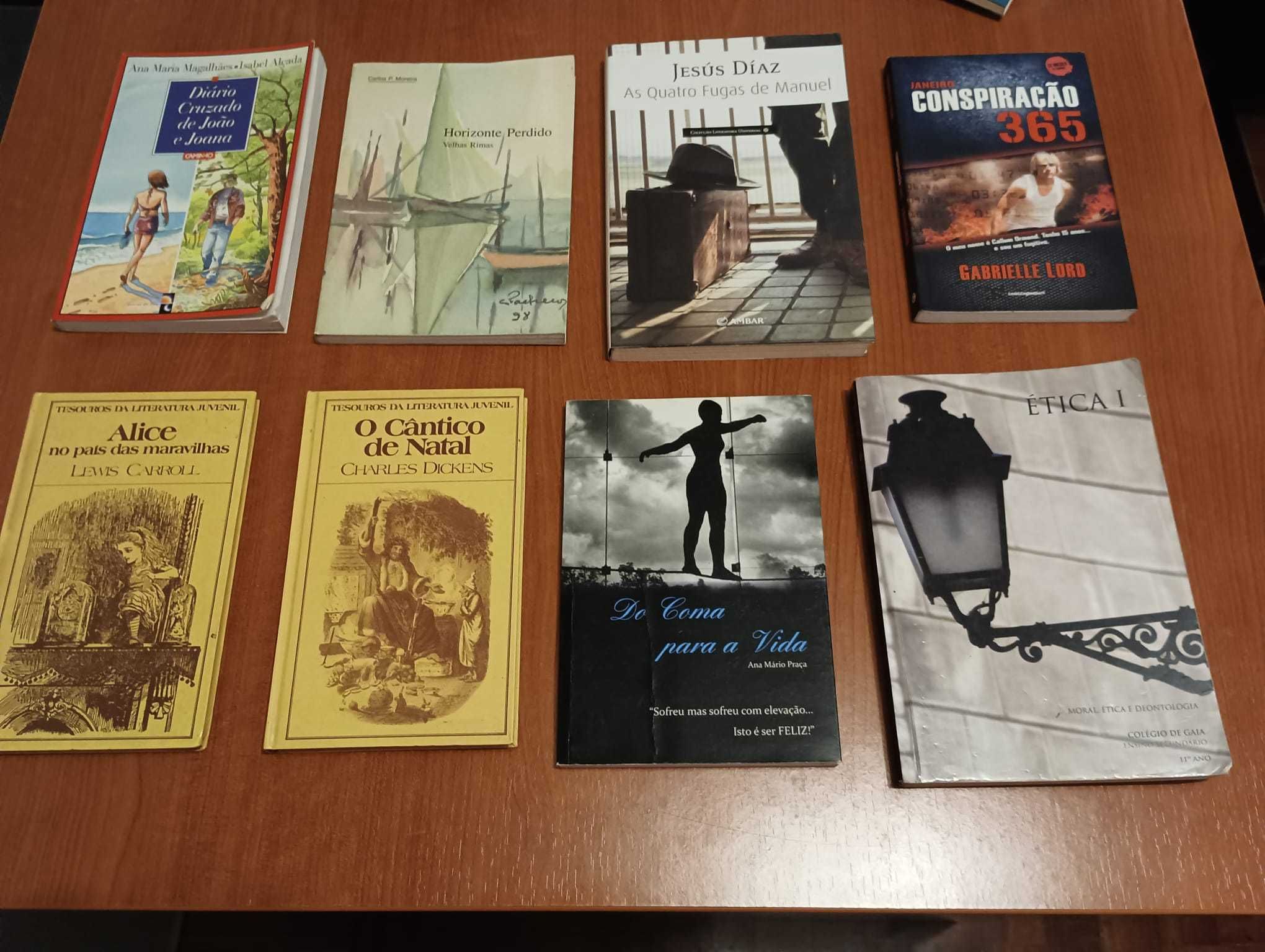 Livros vários temas.