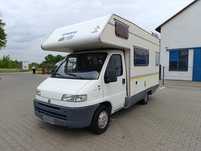 Fiat Ducato Kamper Alkowa Integra 94 tyś km przebieg Zarejestrowany PL