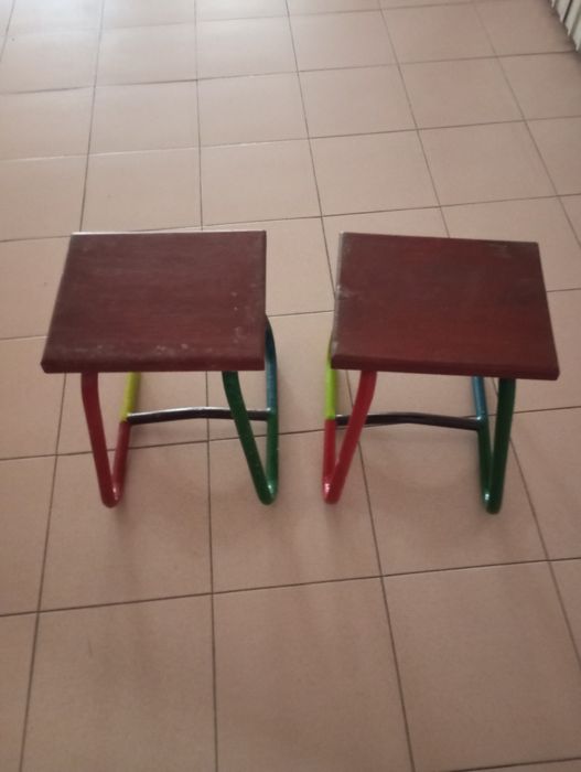 Banquinhos muito simpáticos