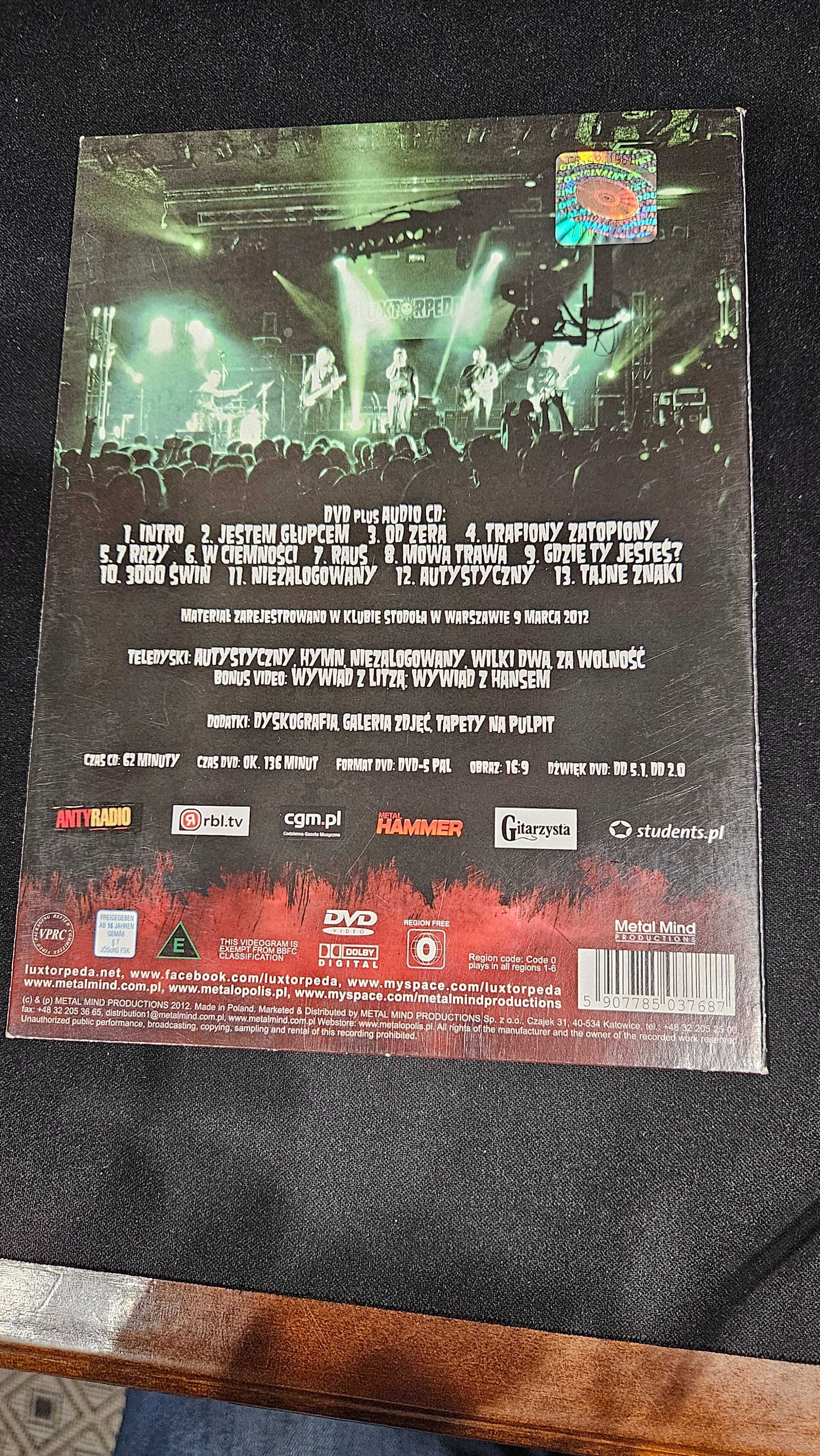 LUXTORPEDA - Koncert w Stodole CD+DVD