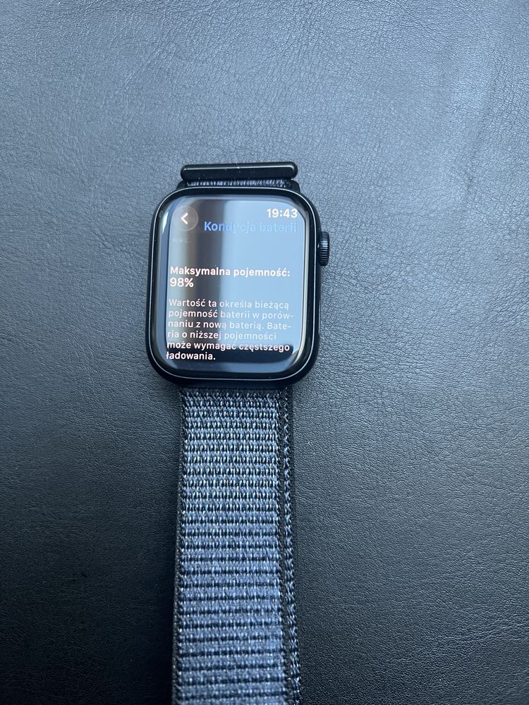 Apple watch 8 45 mm cellular 97% lte stan idealny watchos 26 beta