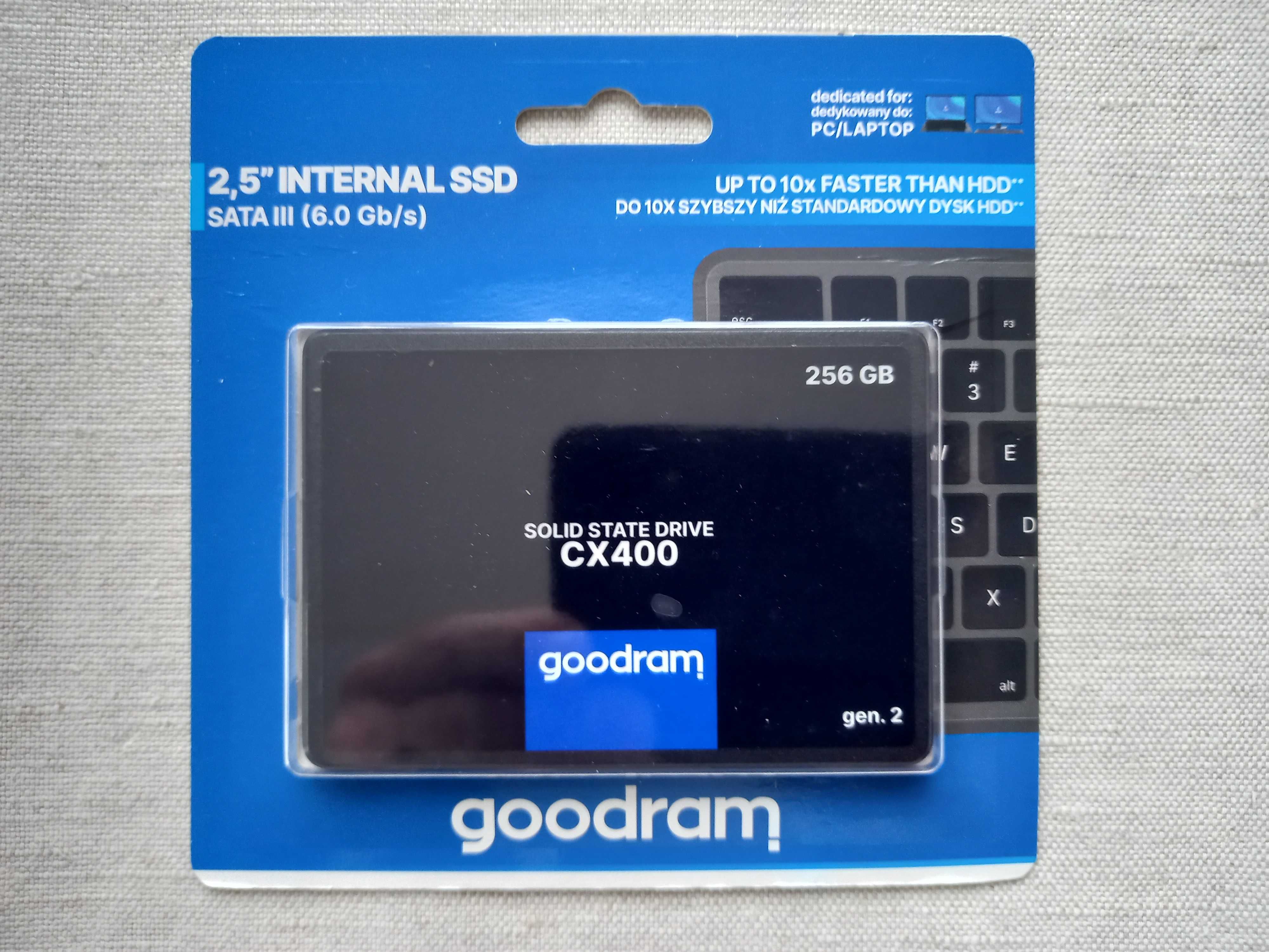 Dysk GOODRAM CX400 256GB SSD - NOWY nieotwierany  nr2