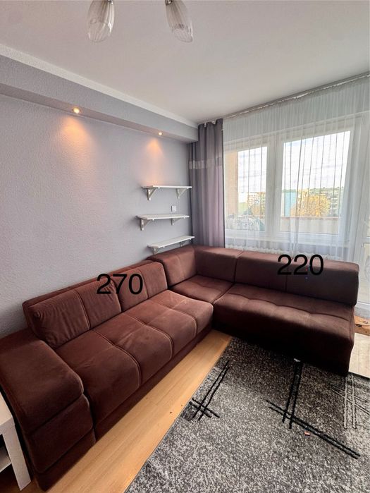 narożnik z funkcją spania używany