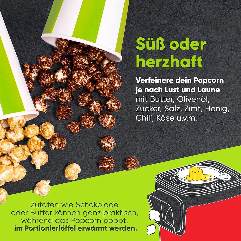 Liebfeld - Maszyna do robienia popcornu w domu