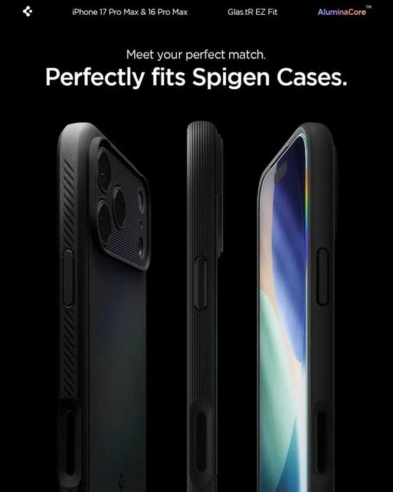 Защитное стекло Spigen Glas.tR EZ FIT Privacy 2-Pack для iPhone Air