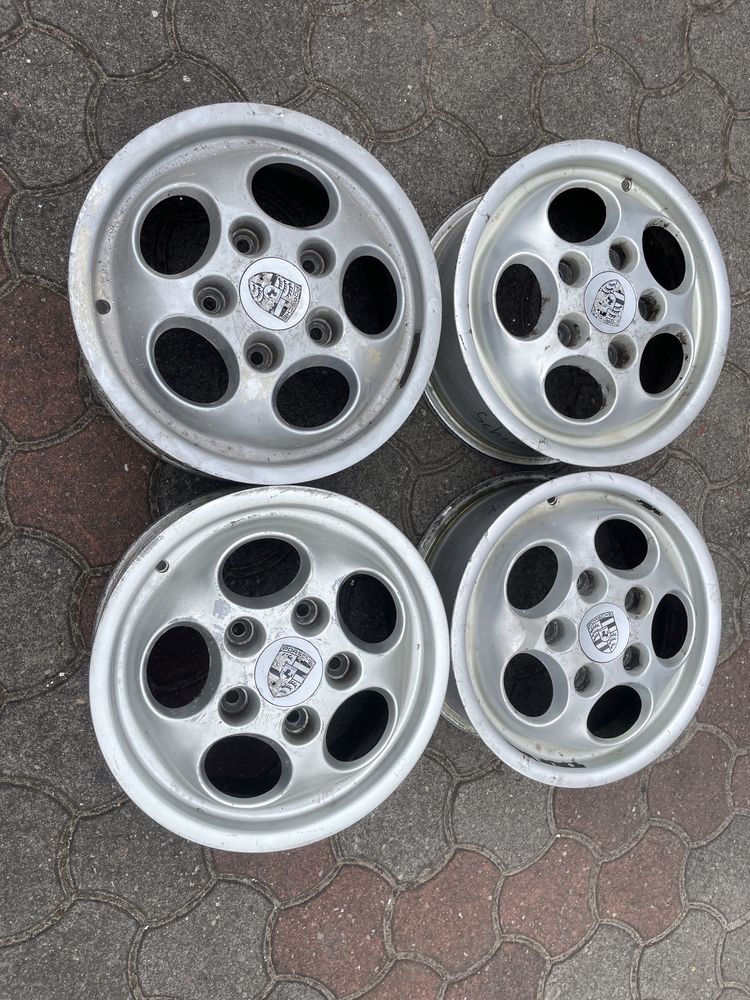 Felgi Porsche Telefony teledials 15 cali 5x130 alufelgi garbus 944 911