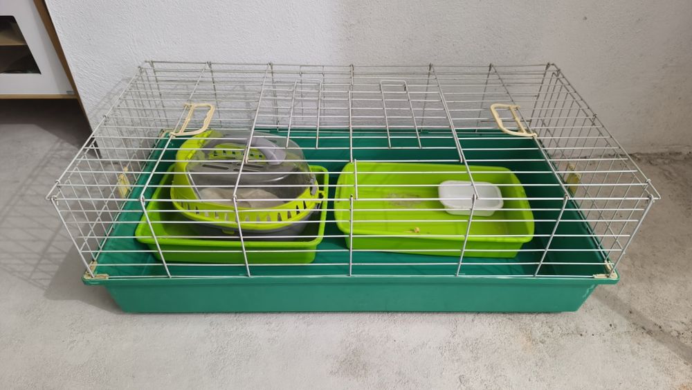 Gaiola para Coelho / Roedor – Bom Estado