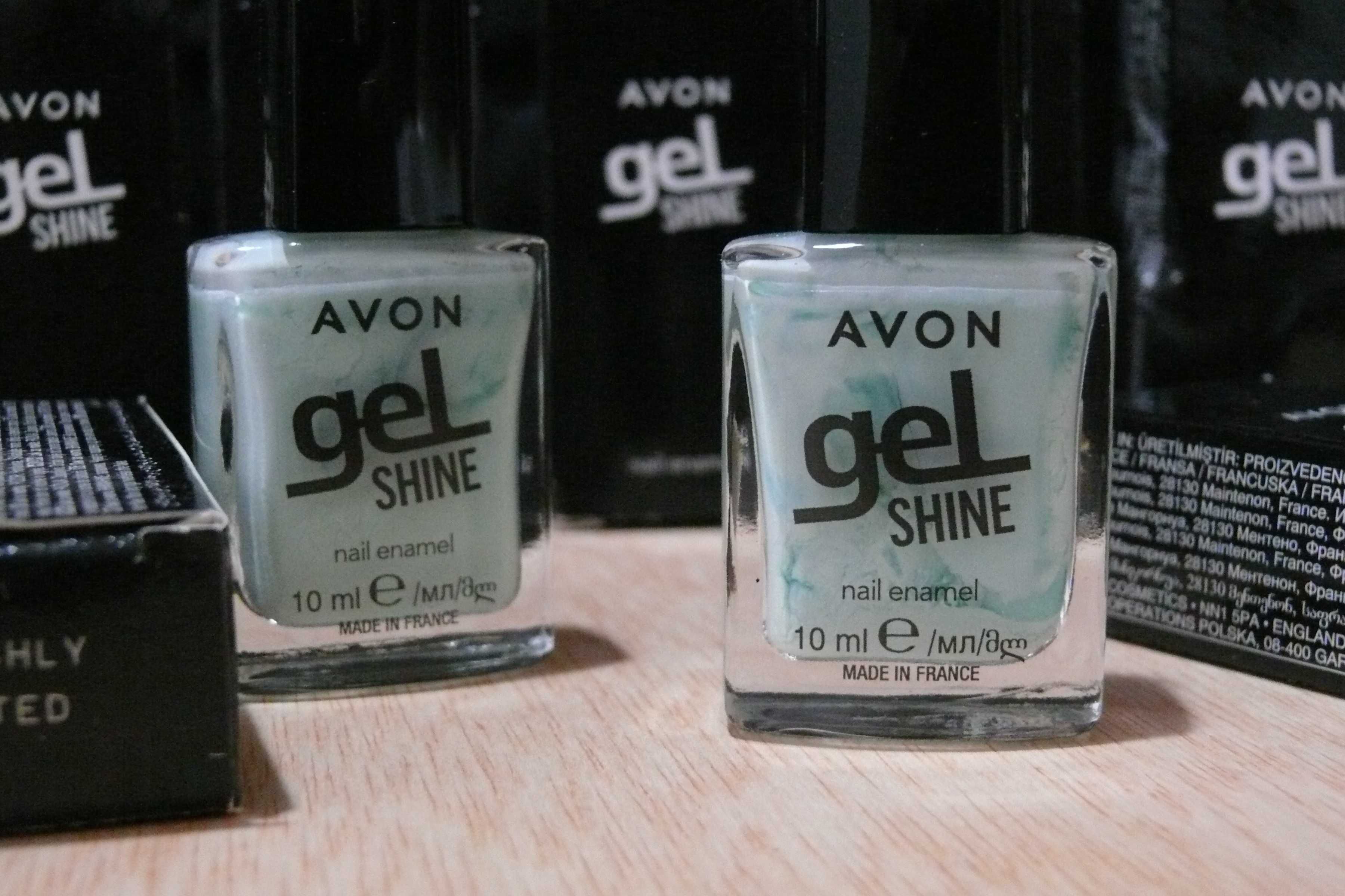 Gel Shine - AVON - Cor Verde Menta