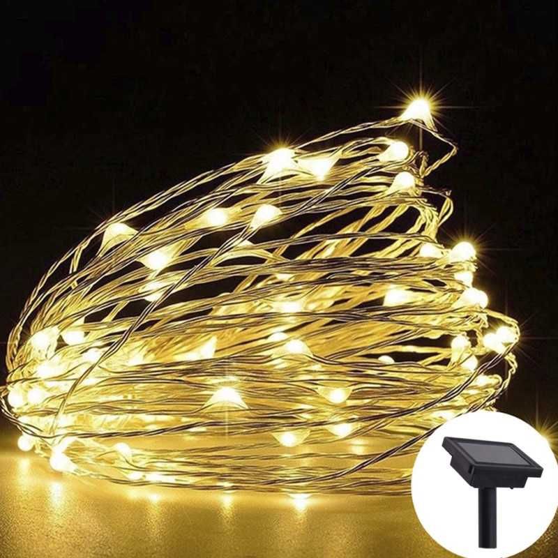 lampki dekoracyjne led, na stolik, stół, druciki, słoik led