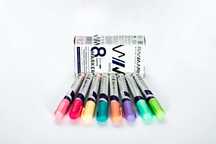 marker kredowy - Markery Kredowe zestaw 8 szt. kolory PASTELOWE -