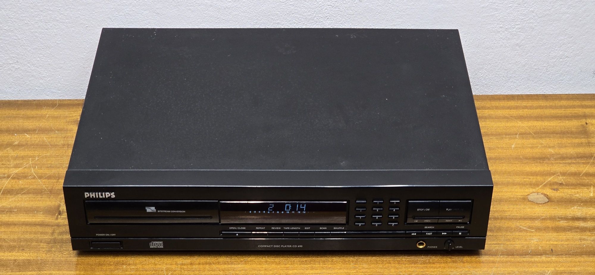 Philips CD 690 odtwarzacz płyt KOMPAKTOWYCH dobór audio