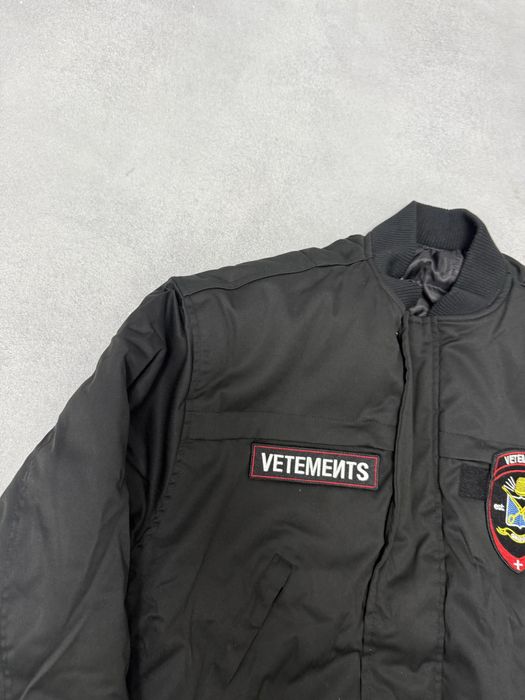 Куртка Бомбер Vetements Police bomber M L