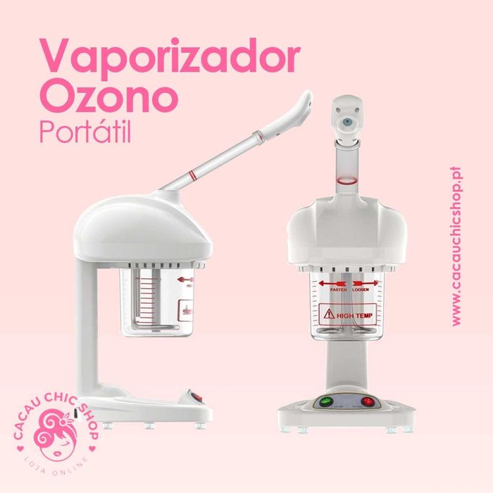Vaporizador Ozono Portátil Novo Vapor Estética Barbeiro
