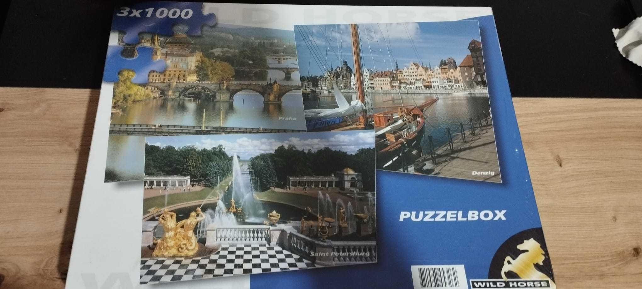 Puzzle 3x1000 peças