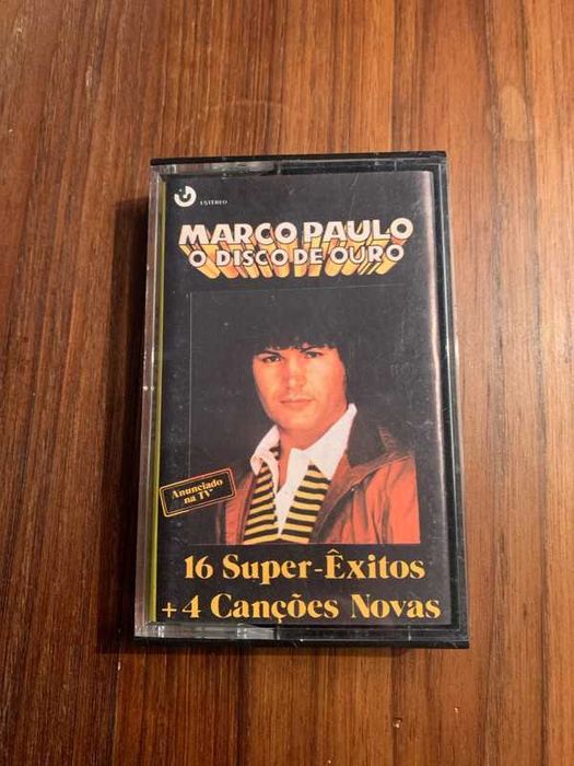 Conjunto de 6 cassetes vintage