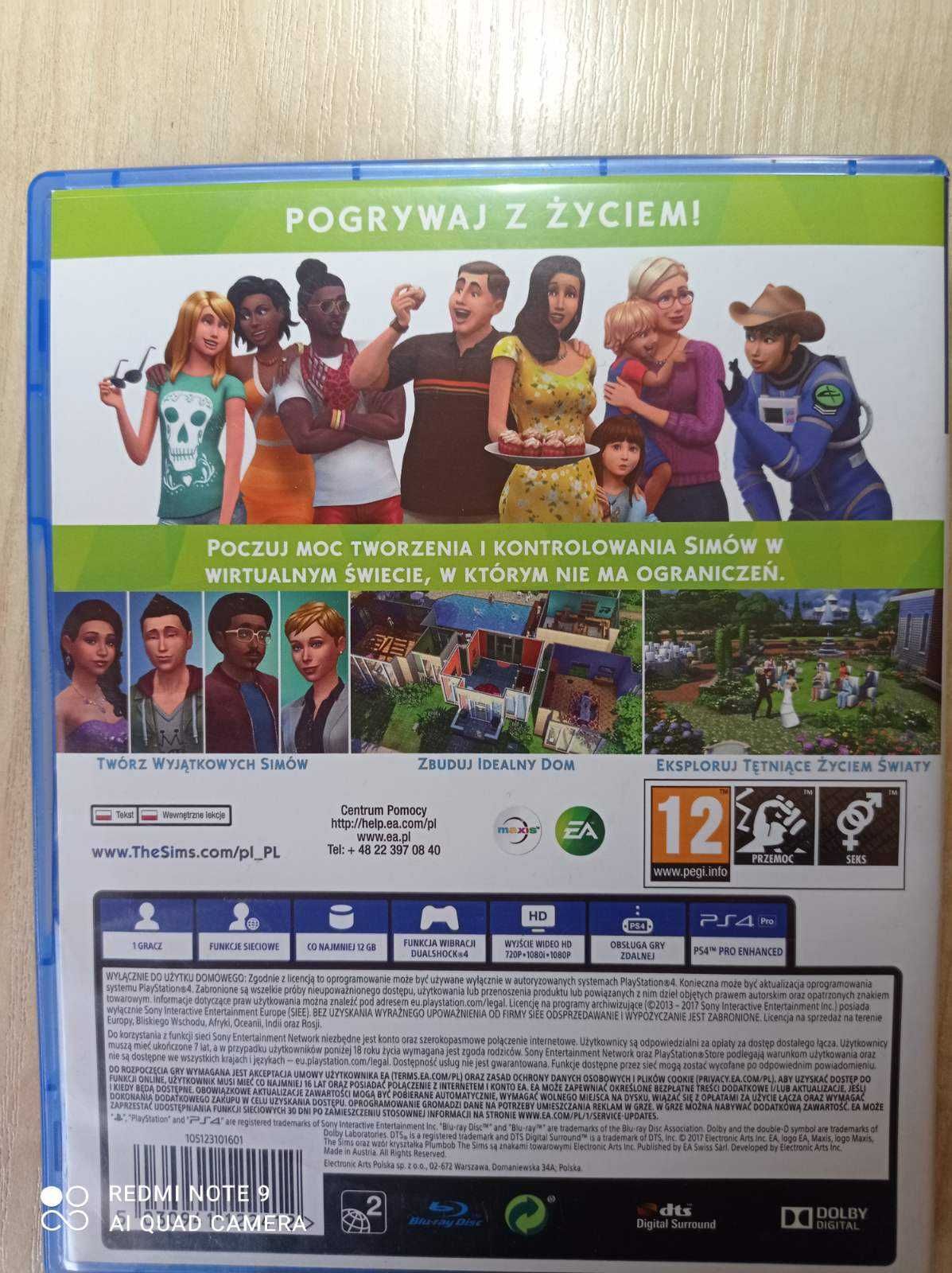Гра для PS4 Sims4 PL польська мова